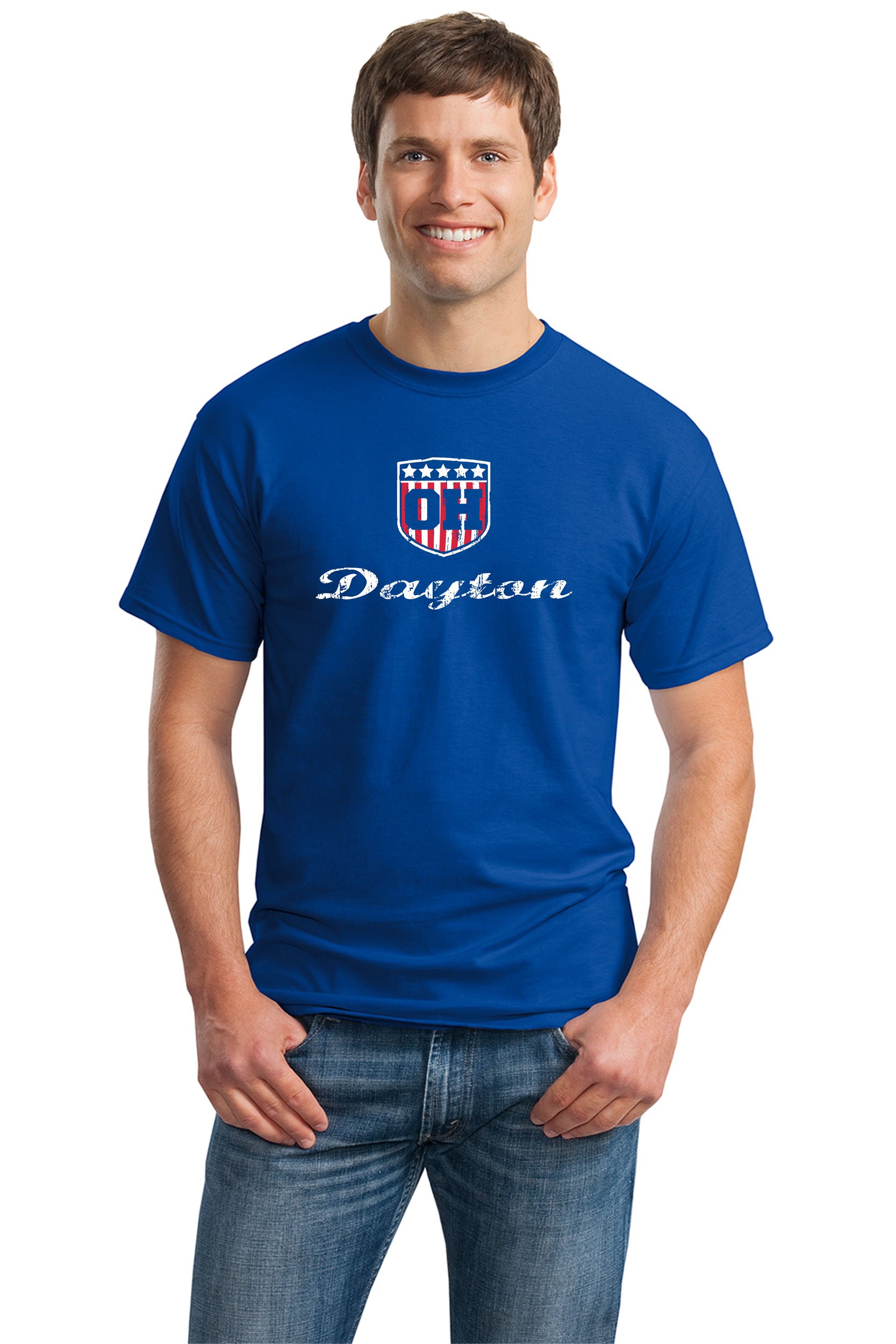 DAYTON, OH Adult Unisex Vintage Look Tshirt. Dayton Ohio USA City Pride Tee eBay